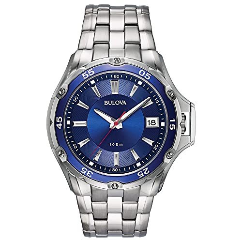 Bulova Montre à quartz classique à 3 Bulova Montre à quartz classique à 3