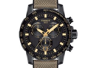 Tissot Mens Supersport Chrono Boîtier en acier