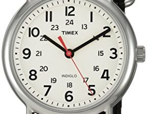 Timex TWC027600 Weekender Unisexe 38 mm Crème/Noir